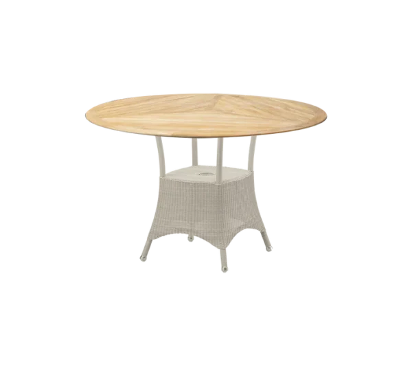 Lansing spisebord, rundt