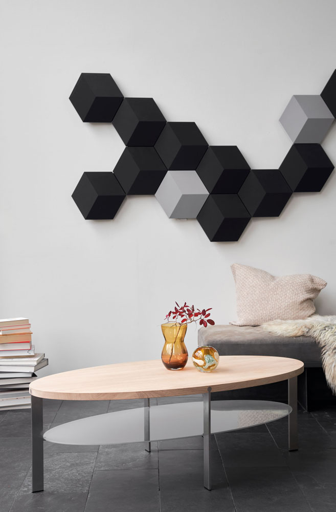 Naver, AK 972, Sofabord, Ovalt - Glashylde - Billede 3