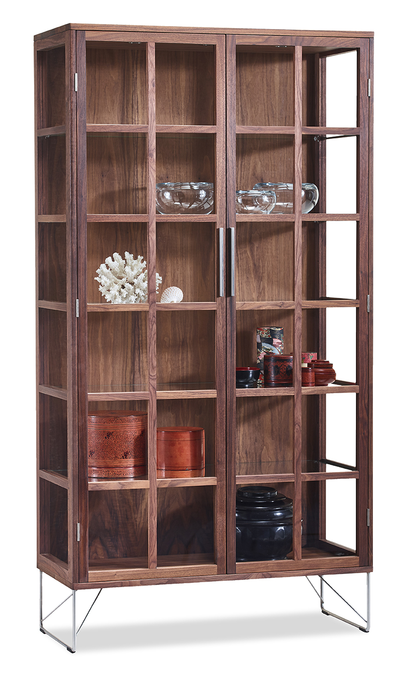 Naver, AK 2780, Vitrine m. stålunderstel - Billede 2