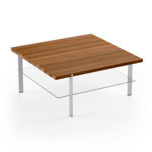 Naver, AK 942, Sofabord, Firkantet - Glashylde