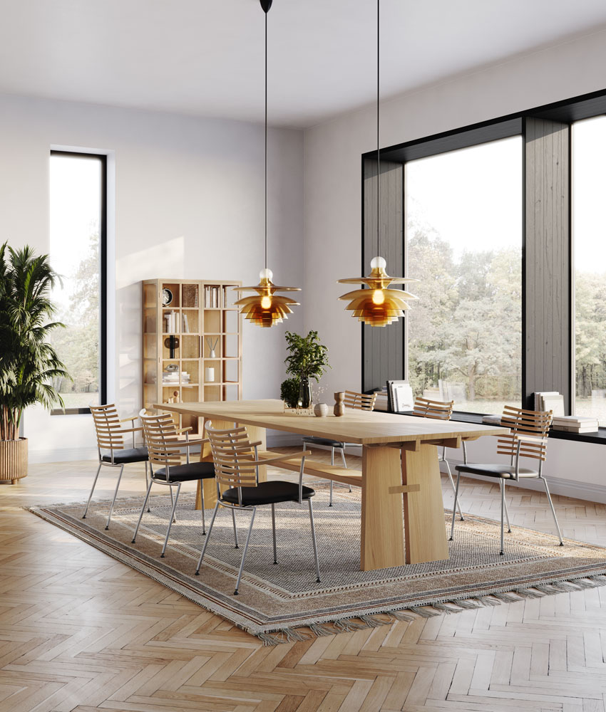 Naver, GM 3060 Gehl, Spisebord - Eg, olie - Billede 2