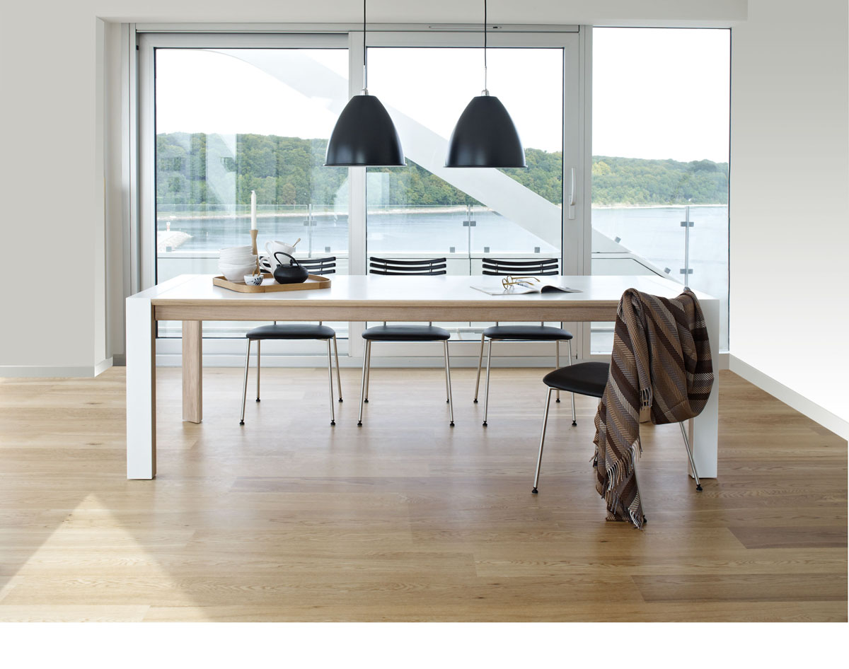 Naver, GM 7700, Corian plade m. benbukke i massiv træ m. 1 Butterfly plade (100 cm.) - Billede 2