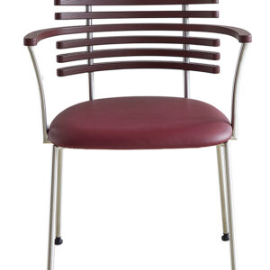 Naver, GM 4106, Tiger armstol - Gloomy Bordeaux