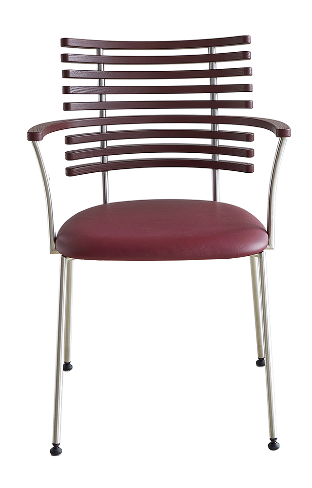 Naver, GM 4106, Tiger armstol - Gloomy Bordeaux