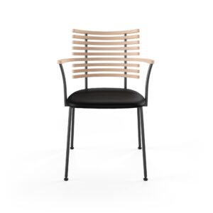 Naver, GM 4106, Tiger armstol - Eg, hvidolie