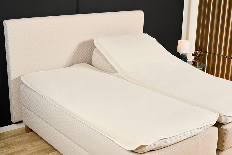 Skåne rullemadras, Molton med U-splidt - Billede 2