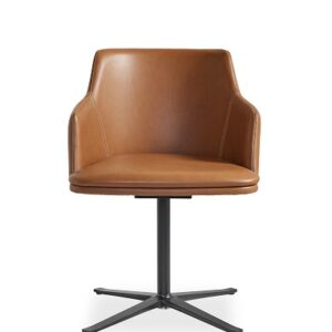 Skovby SM55 - Spisebordsstol med armlæn og drej