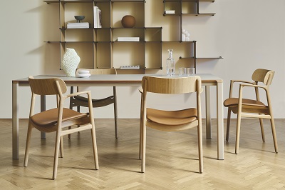 Bent Hansen, Asger Spisebordsstol m. armlæn - Billede 3