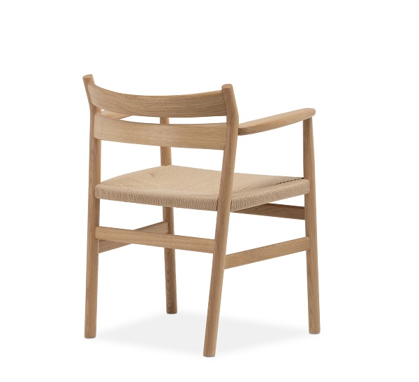 Børge Mogensen Armstol - Eg, olie - Billede 2