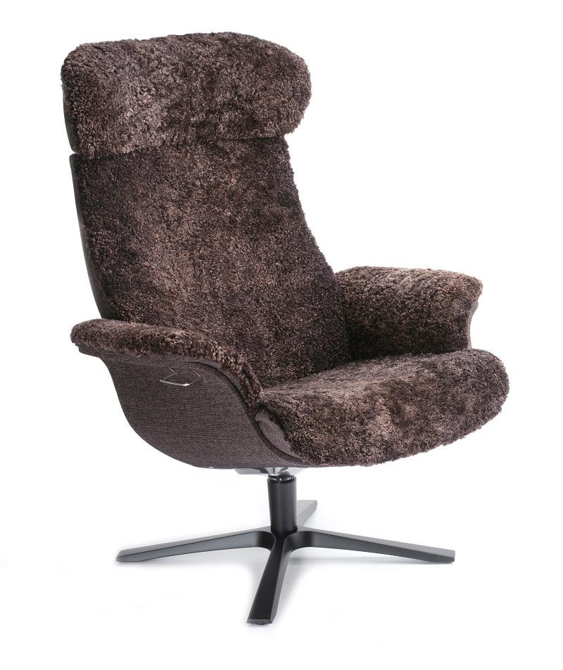 Conform, Timeout Lænestol, Swingback - Fåreskind