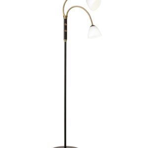 Lucid LED Gulvlampe - 2 arme