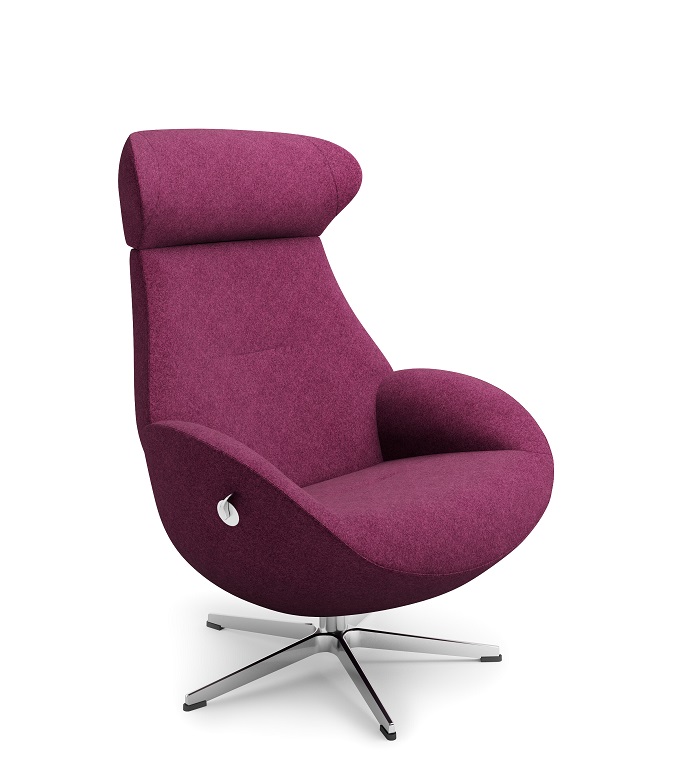 Conform, Globe Lænestol, Swingback - Stof