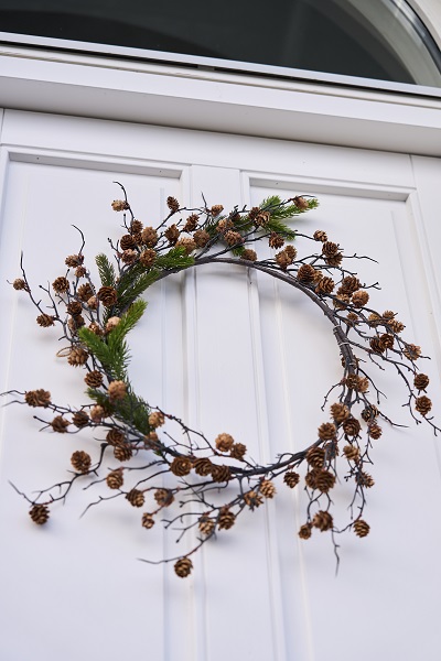 Krans m. kogler - Billede 2