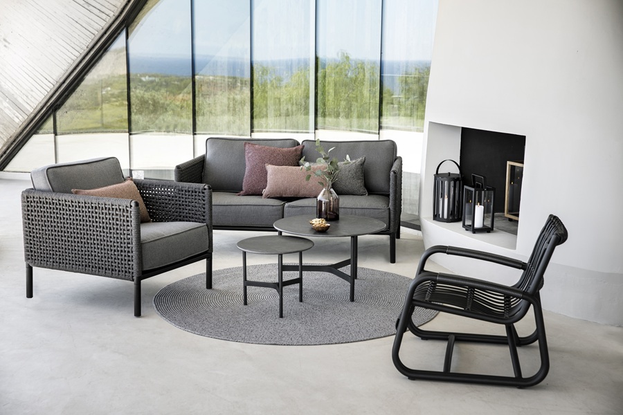 Curve Loungestol Udendørs - Billede 2