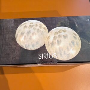 Sirius, Cloudy - 2 stk. Ball