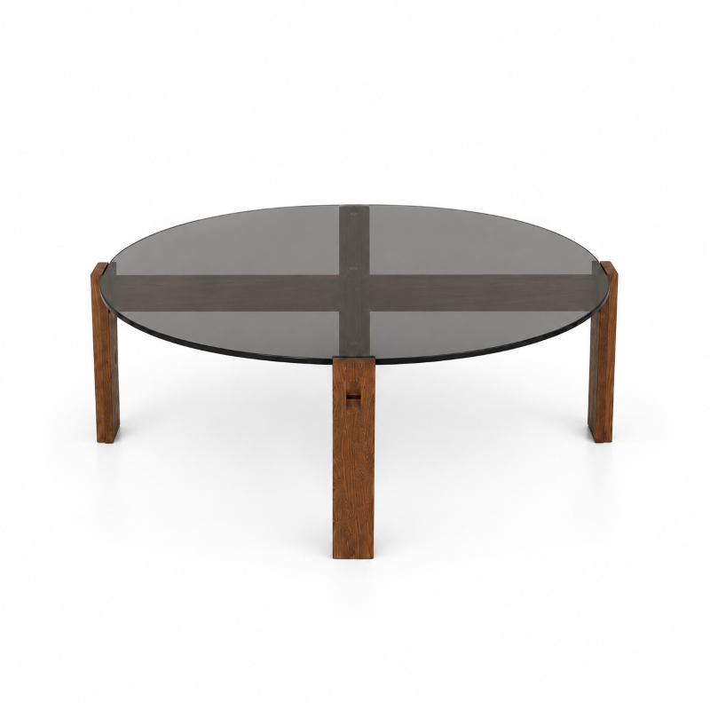Saxo Living, Frame sofabord - Rund